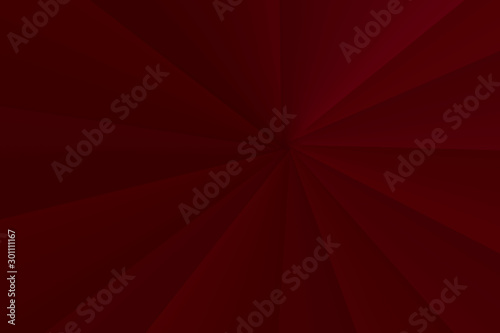 red background with rays