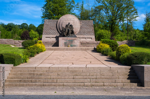 Obraz na plátně Denkmal für Andre Maginot nahe Verdun/Frankreich