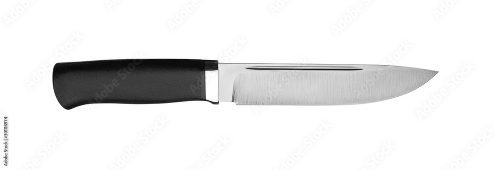 Obraz premium A reliable knife for hunting self-defense.