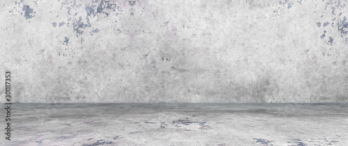 Panel kuchenny z motywem Bright concrete texture for background, Concrete wall and floor studio.