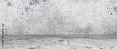 Panel kuchenny z motywem Bright concrete texture for background, Concrete wall and floor studio.