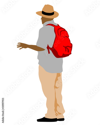 Young boys in street clothes on white background