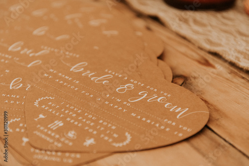 Leave a Note for the Bride and Groom