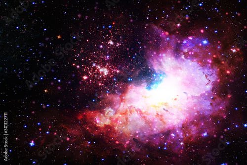 Fototapeta Naklejka Na Ścianę i Meble -  Gorgeous galaxy and stars. The elements of this image furnished by NASA.