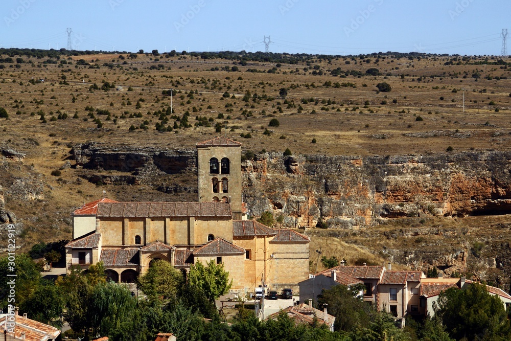 Santuario Virgen de la Peña en Sepúlveda (Segovia, España).