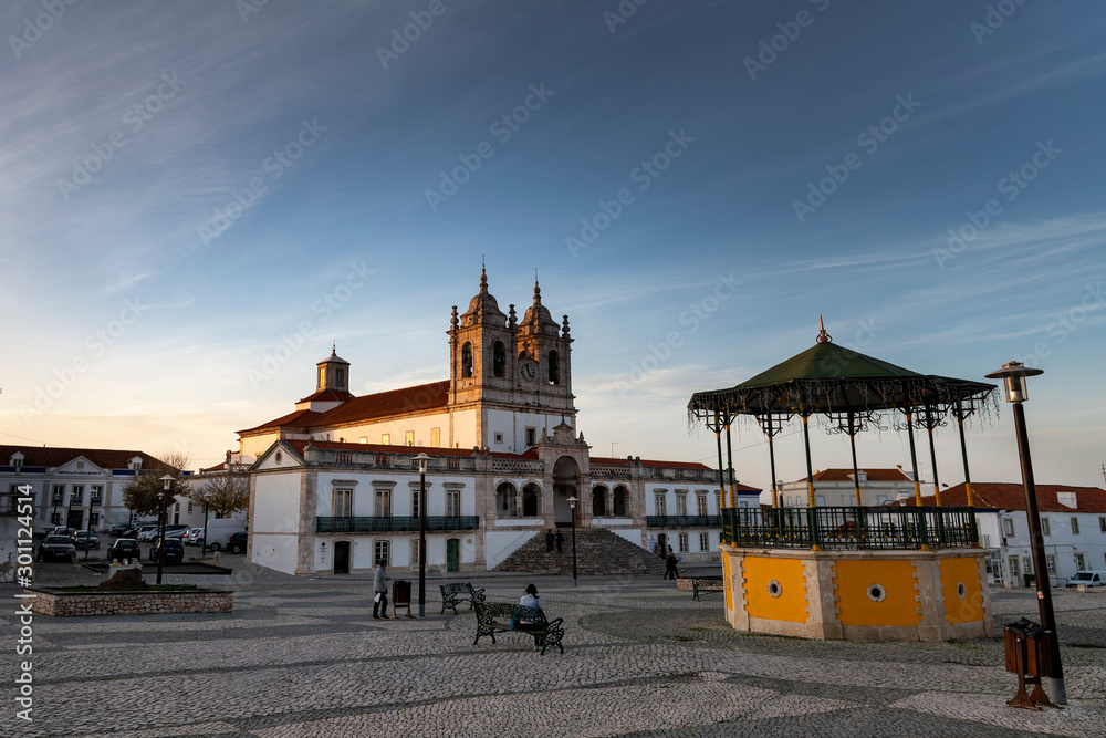Obraz premium Sanctuary of Our Lady of Nazare, Portugal.