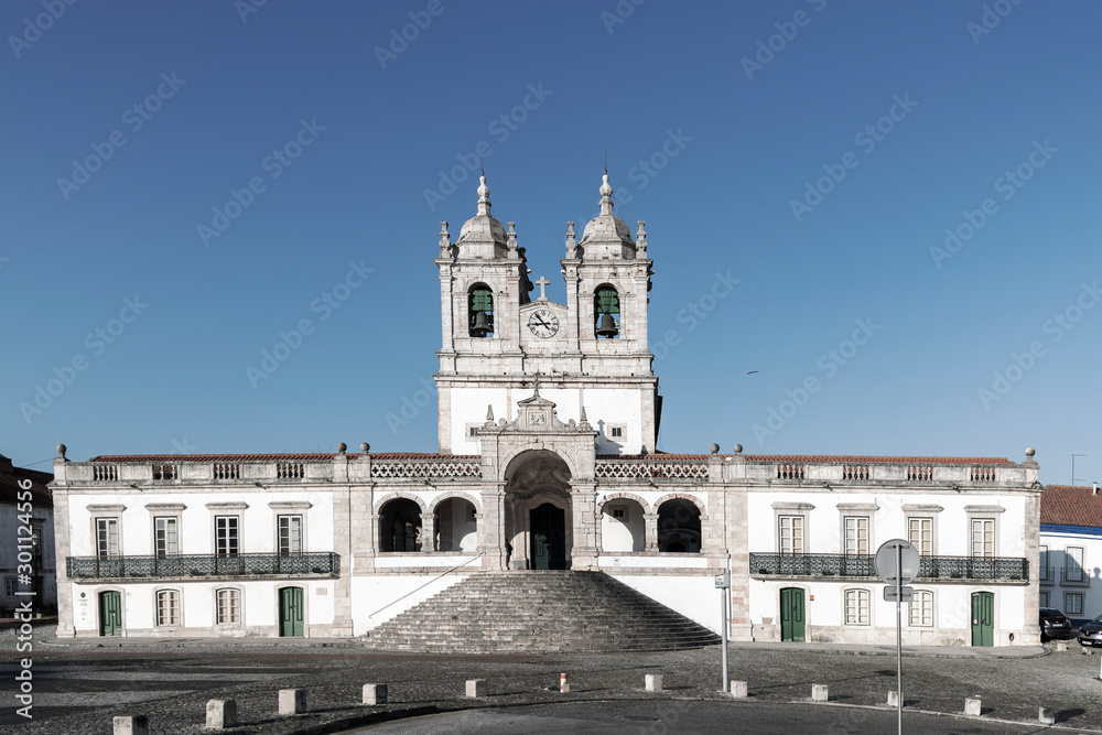 Sanctuary of Our Lady of Nazare, Portugal.