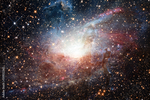 Starry outer space. The elements of this image furnished by NASA. © wowinside