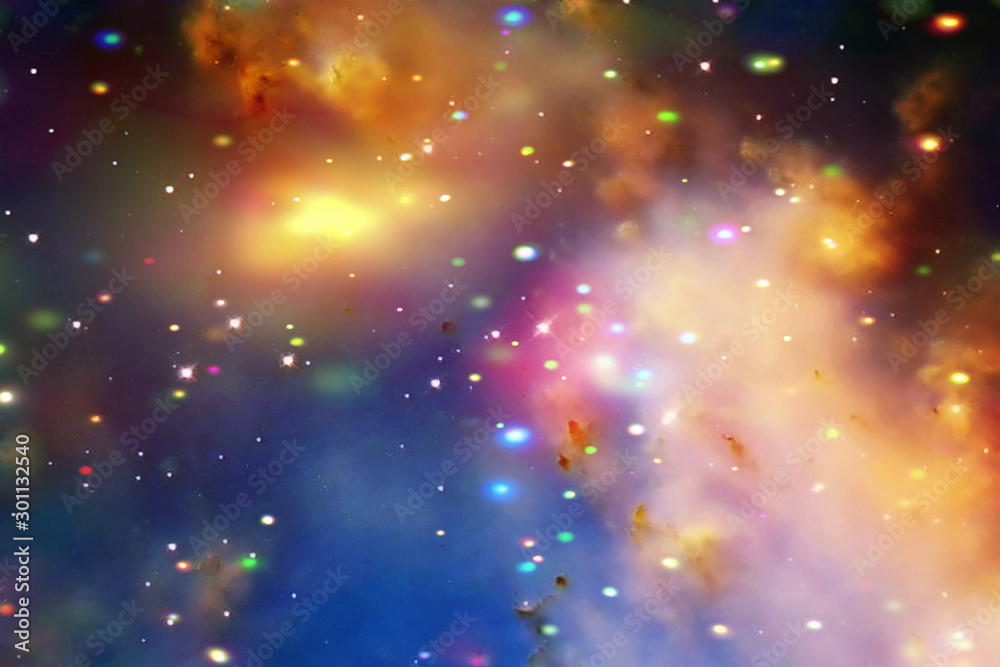 Star cluster and galaxy. The elements of this image furnished by NASA. Star cluster and galaxy. The elements of this image furnished by NASA.
