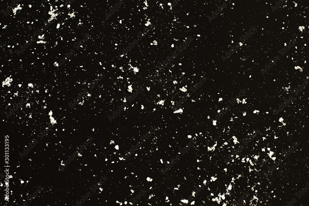 Falling snow on black background. Snowstorm texture. Falling snow on black background. Snowstorm texture.