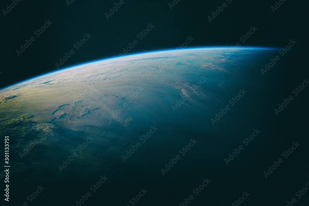 Fototapeta premium Dramatic view, earth. The elements of this image furnished by NA