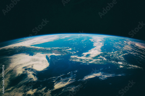 Fototapeta Naklejka Na Ścianę i Meble -  Our unique planet from space. The elements of this image furnish