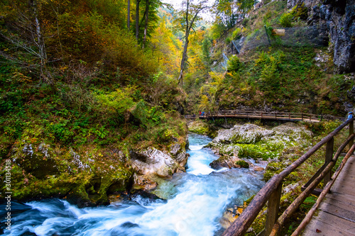 Vintgar Gorge near Bled, Slovenia