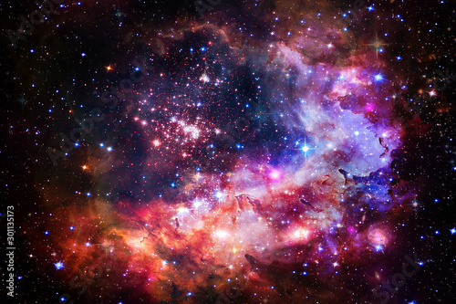 Space and galaxy. The elements of this image furnished by NASA. © wowinside