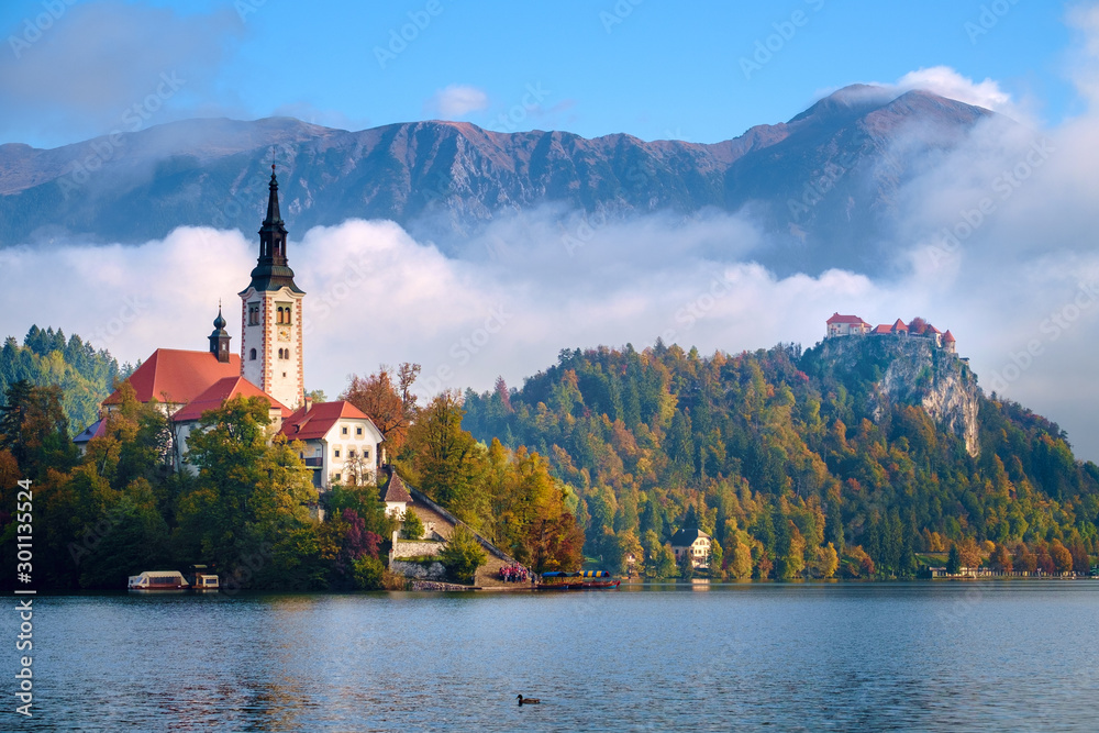 Lake Bled in Slovenia