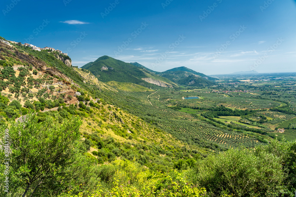 Obraz premium On the road to Norma, Latina, italy