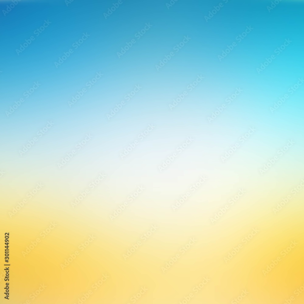 abstract Yellow and blue gradient background. eps 10