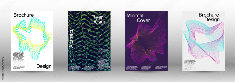 Cover design template set Cover design template set