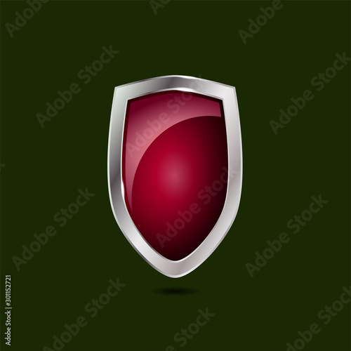 Free Download Royal red protective shield - GFXLoad