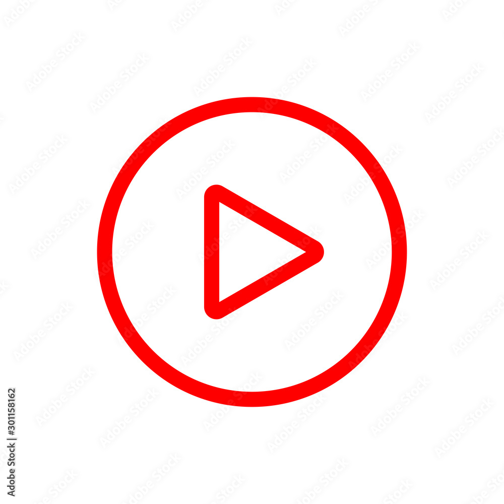 Play Button Symbol Icon Vector Design Illustration EPS 10 Play Button Symbol Icon Vector Design Illustration EPS 10