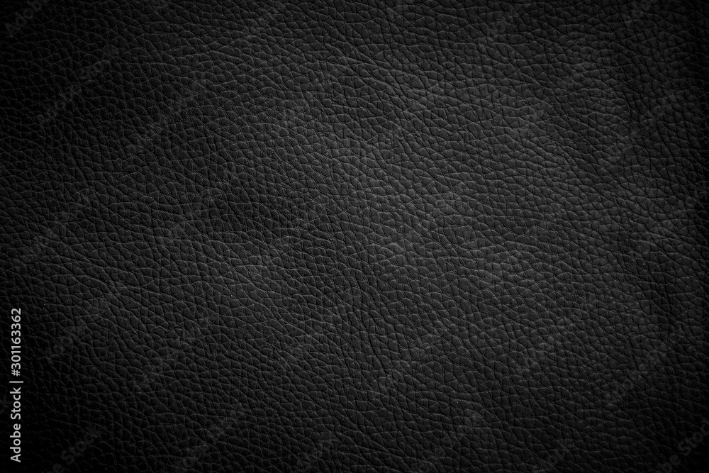 Black leather texture and background Black leather texture and background