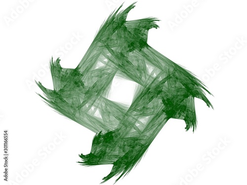 green nice fractal