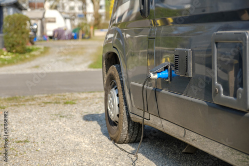 Charge electric power.