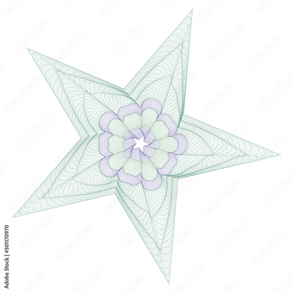 Watermark  background certificate  Guilloche  element security