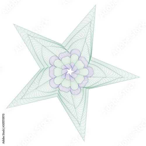 Watermark  background certificate  Guilloche  element security