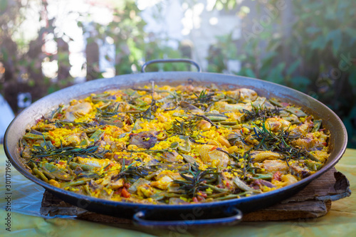 Paella Valenciana auténtica 