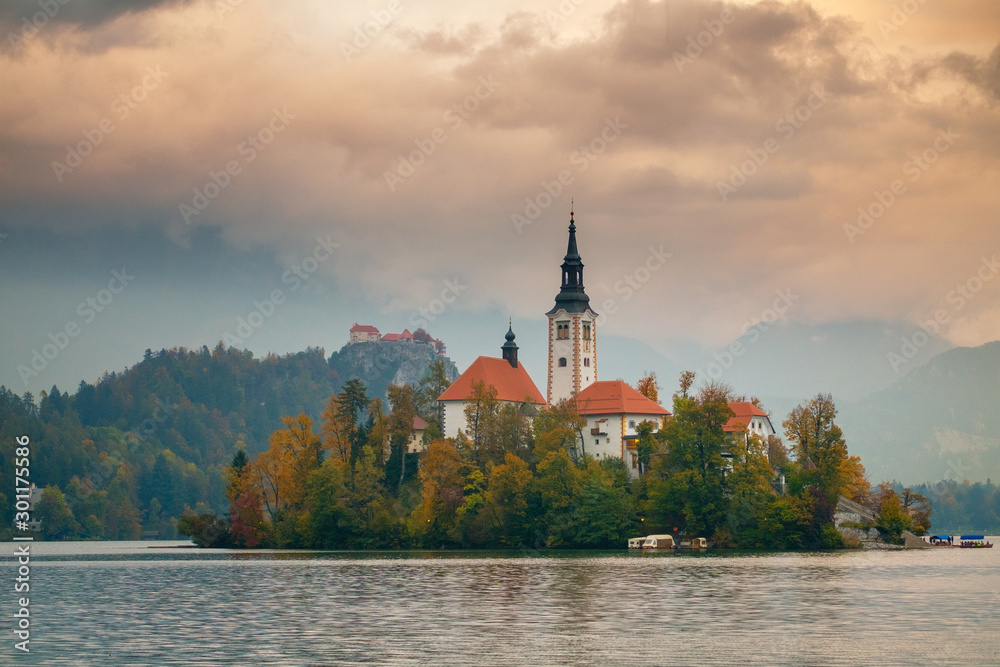 Lake Bled in Slovenia