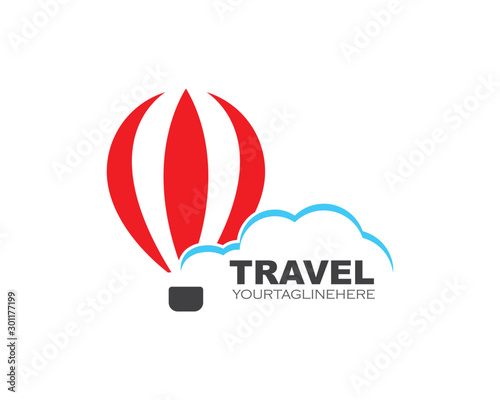 air balloon vector icon illustration design