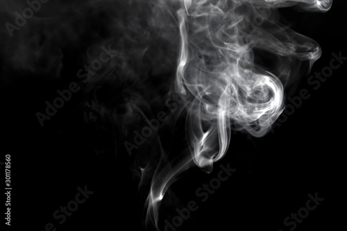 Fototapeta Naklejka Na Ścianę i Meble -  Colorful smoke on dark background.