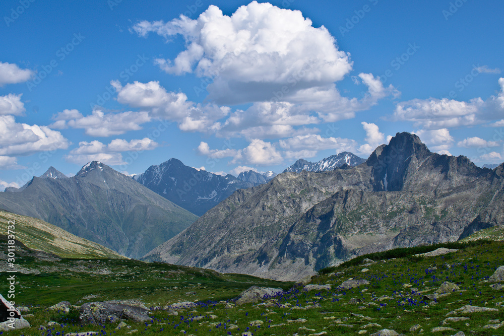 landscape in the altai