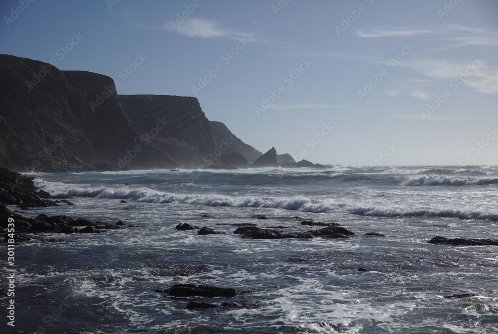 NB__9172 Spectacular coast with rocks in the Algarve NB__9172 Spectacular coast with rocks in the Algarve