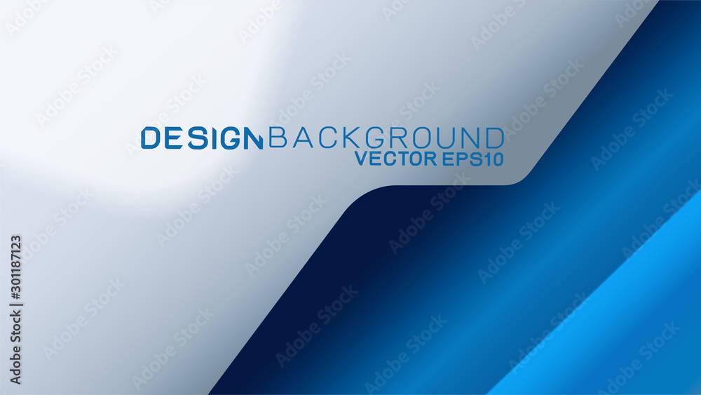 Obraz premium Streszczenie koncepcja modnych i technologii. Ramka z niebieskim paskiem ruchu gradientu i kopia przestrzeń na tle, ilustracji wektorowych