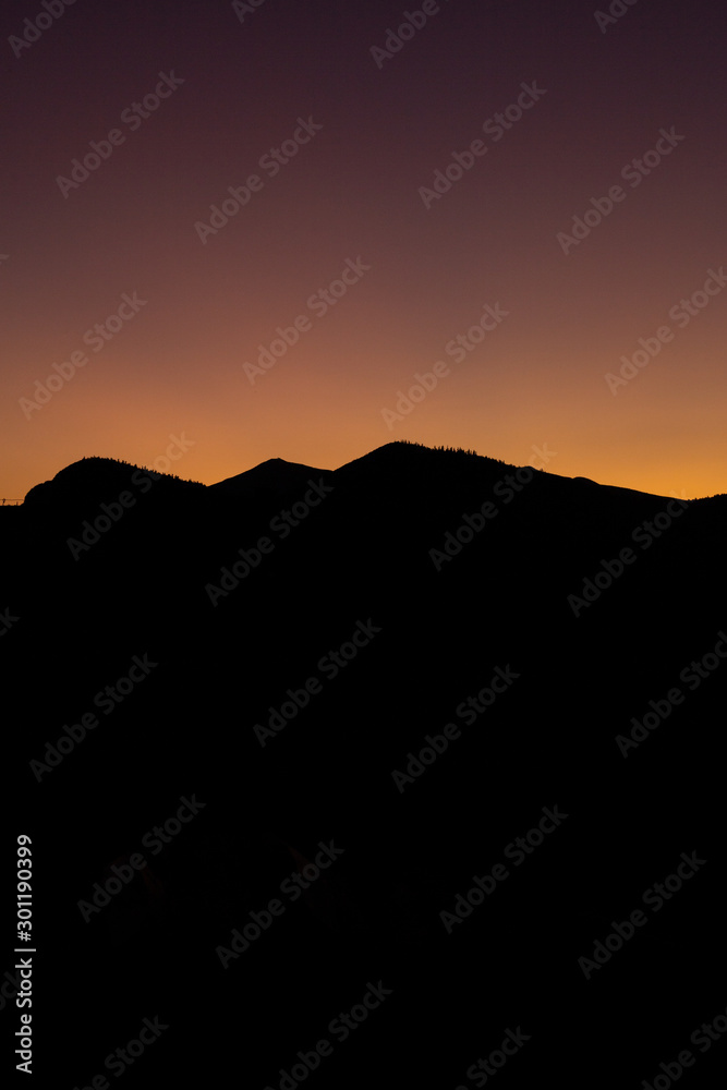 View of Adirondack Mountains and High Peaks on countryside, beautiful organic farmstead with stunning view, hiking in the Mountains, Healthy lifestyle , Mountains at sunset, perfect lighting on peaks