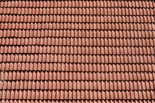 Detail of beautiful roof tiles.