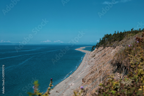 Dungeness Spit National Park: view from above