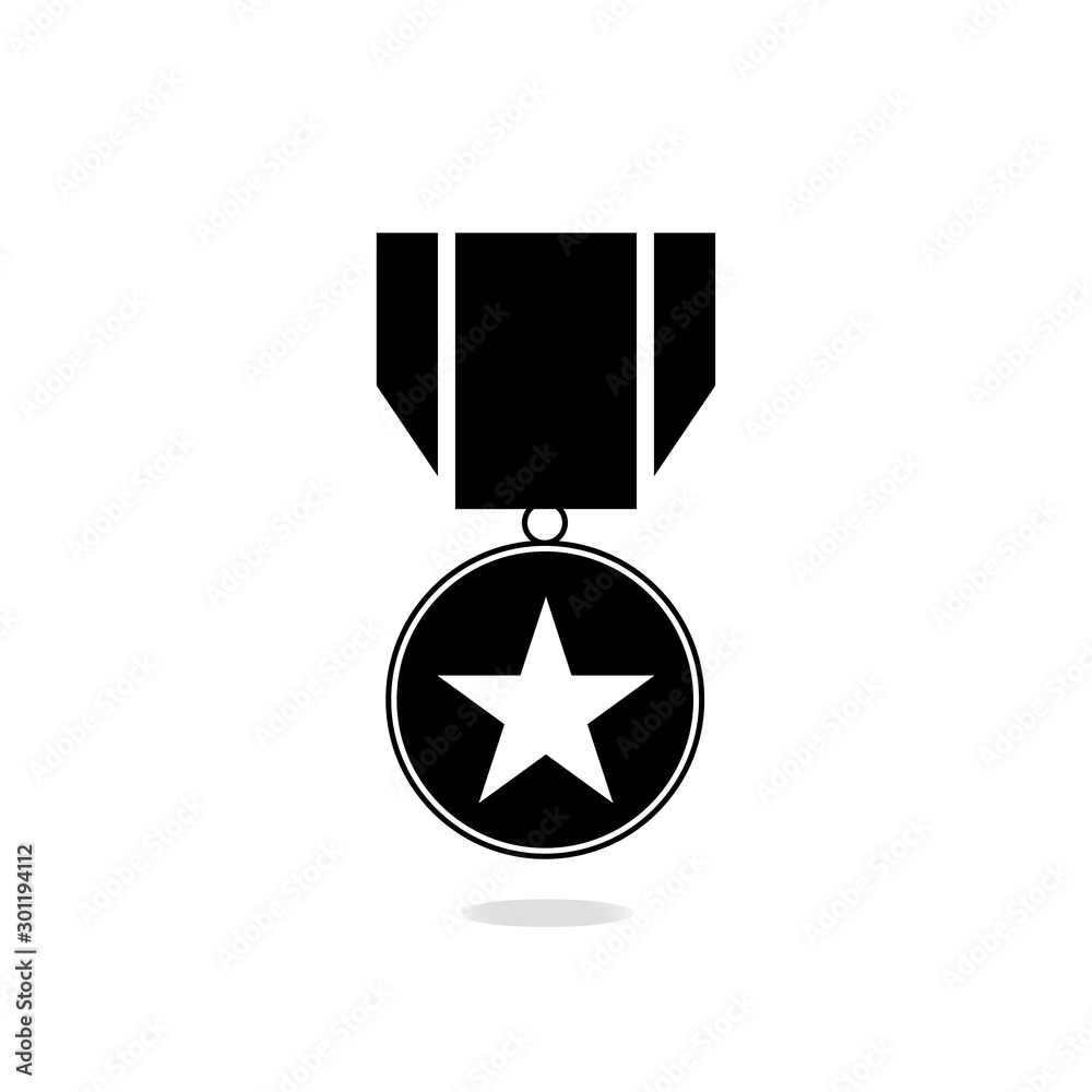 Award Medal Icon Vector Logo Design Template Award Medal Icon Vector Logo Design Template