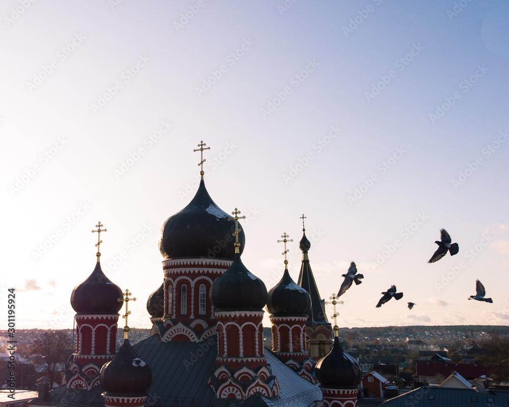 a Orthodox Church top view