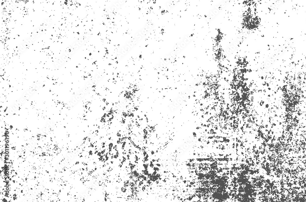 Vector scratch grunge texture background. Hand crafted vector texture. Overlay illustration over any design to create grungy vintage effect and depth.