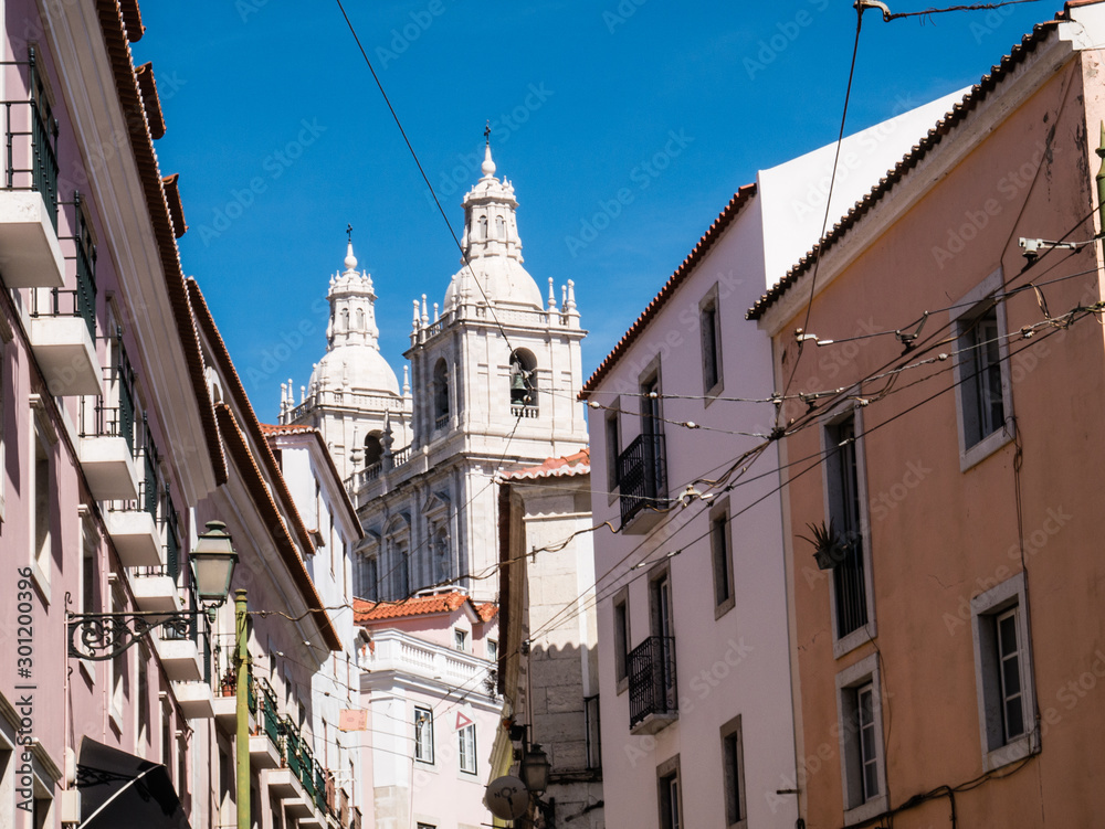 Obraz premium Portugal - Lissabon - Alfama