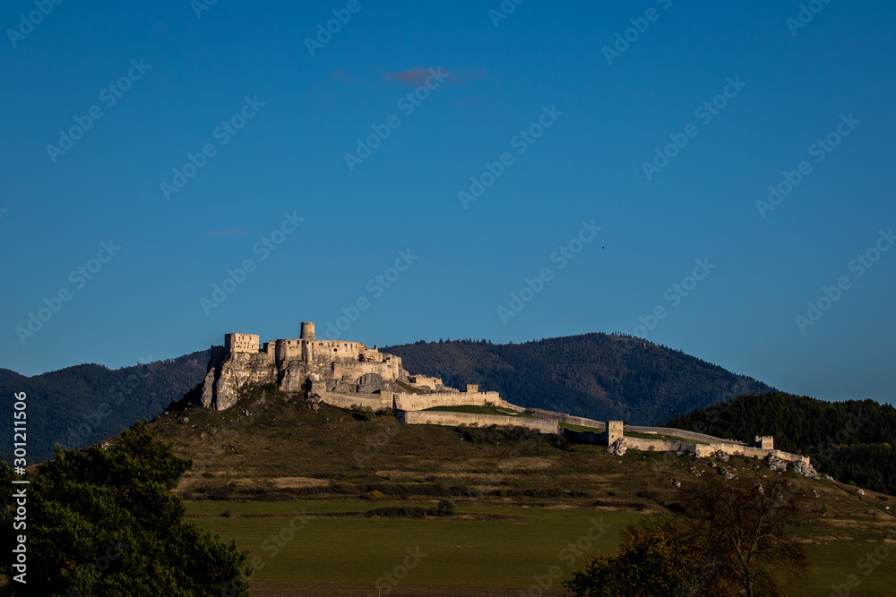 Spis Castle in Slovakia, Central Europe