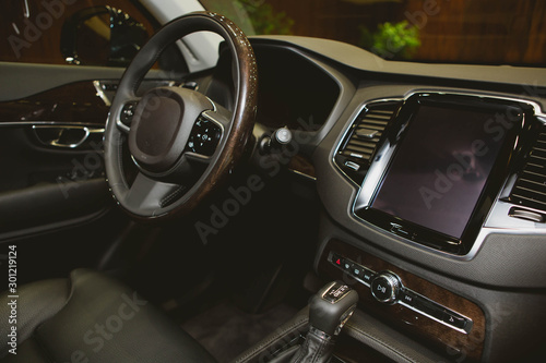 Modern car interior © sarymsakov.com