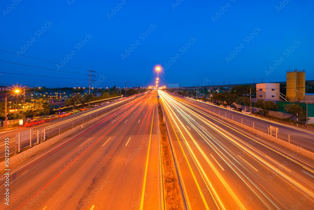 Car light trails on highway street or road in Bangkok, Thailand. Urban city at night in transportation, business, or technology concept. Wallpaper fast motion speed background. Long exposure. Stock Photo | Adobe Car light trails on highway street or road in Bangkok, Thailand. Urban city at night in transportation, business, or technology concept. Wallpaper fast motion speed background. Long exposure. Stock Photo | Adobe