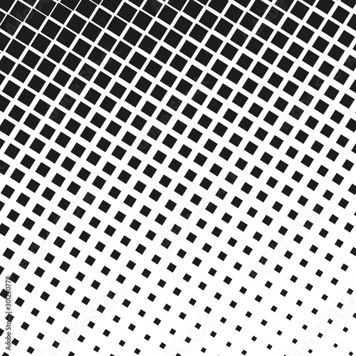 geometric halftone pattern. Vector illustration