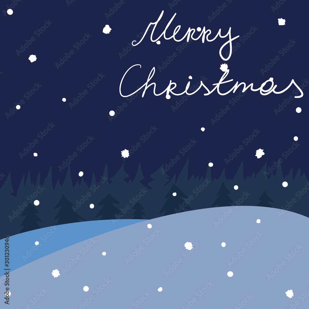 Merry Christmas card Merry Christmas card