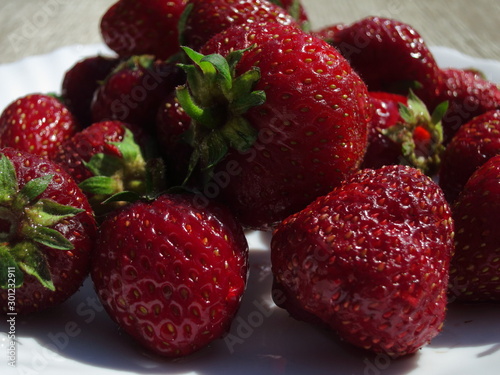 Strawberry close up