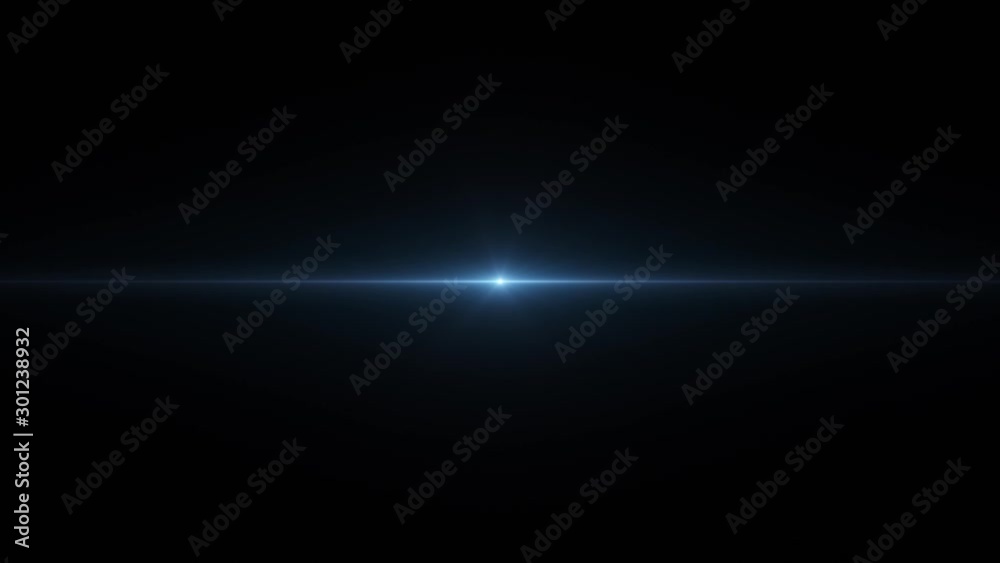 Optical Lens Flare Effect, Light Burst, Fading, Glowing Animation. Overlay Video.